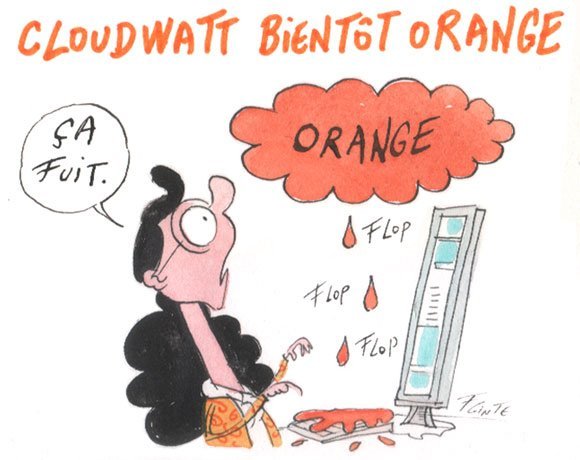 Dessin: Orange devrait racheter CloudWatt